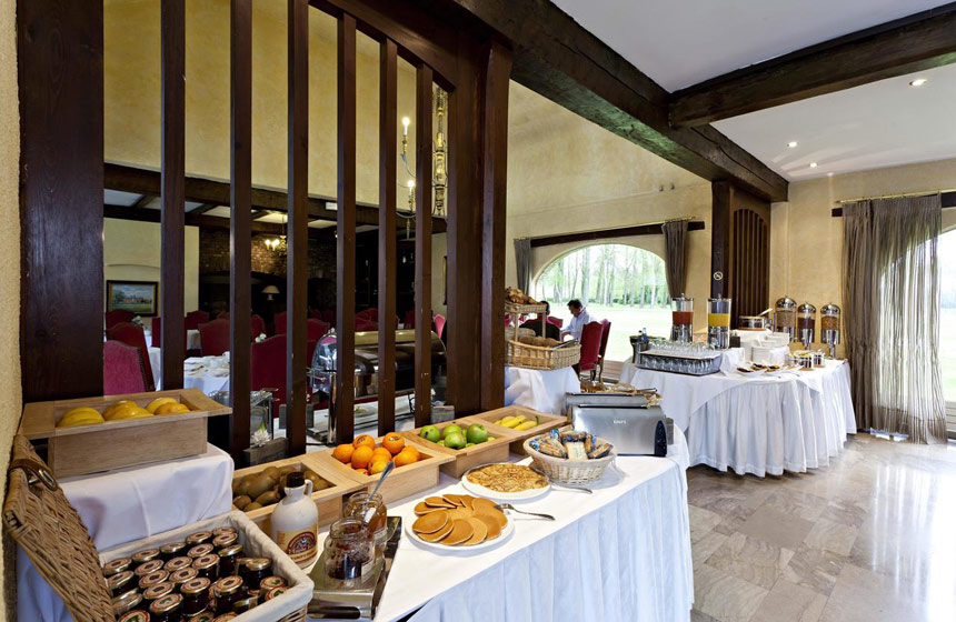 Enjoy a beautiful French breakfast either in your room or on the terrace