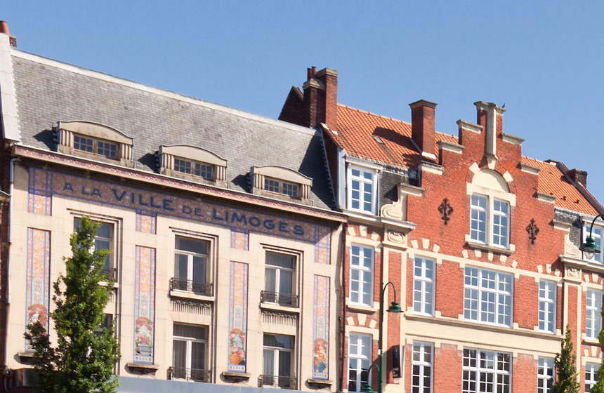 The town of Lens in Northern France is also known for its art deco architecture