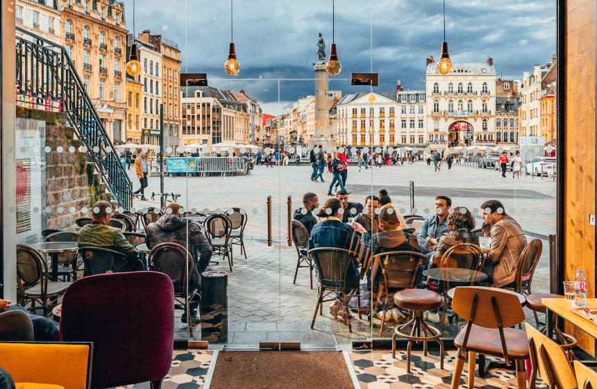 Take time to have a drink on Lille's historic square - Grand Place