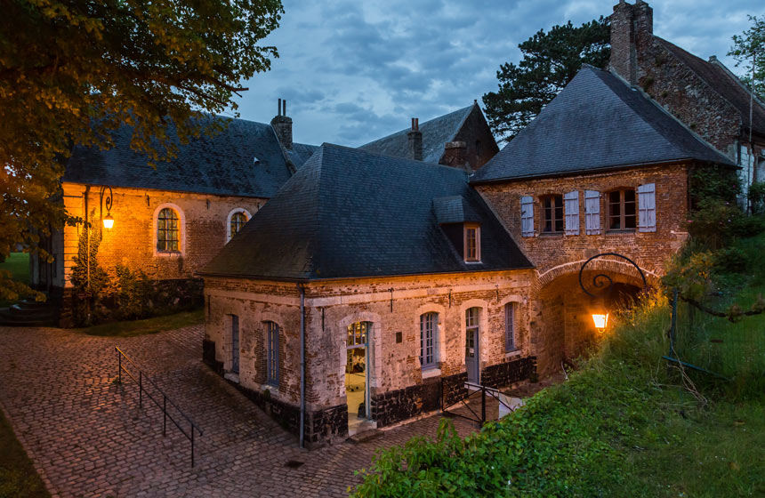 The atmospheric cobbled streets of Montreuil-sur-Mer