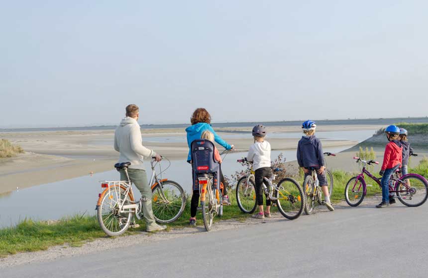 A whole array of cycle paths ideal for families