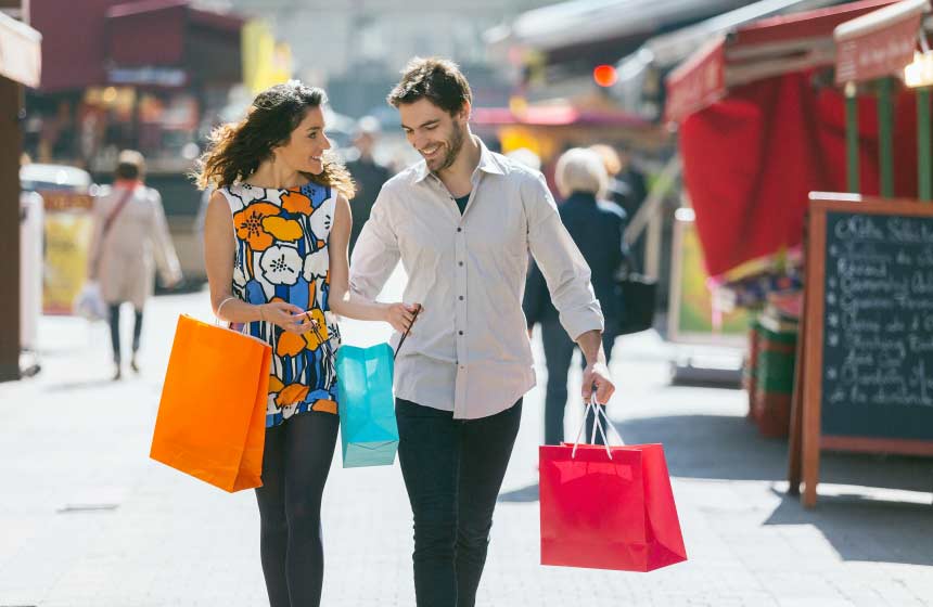 A spot of shopping is a romantic way to spend the afternoon in Northern France’s stunning Arras