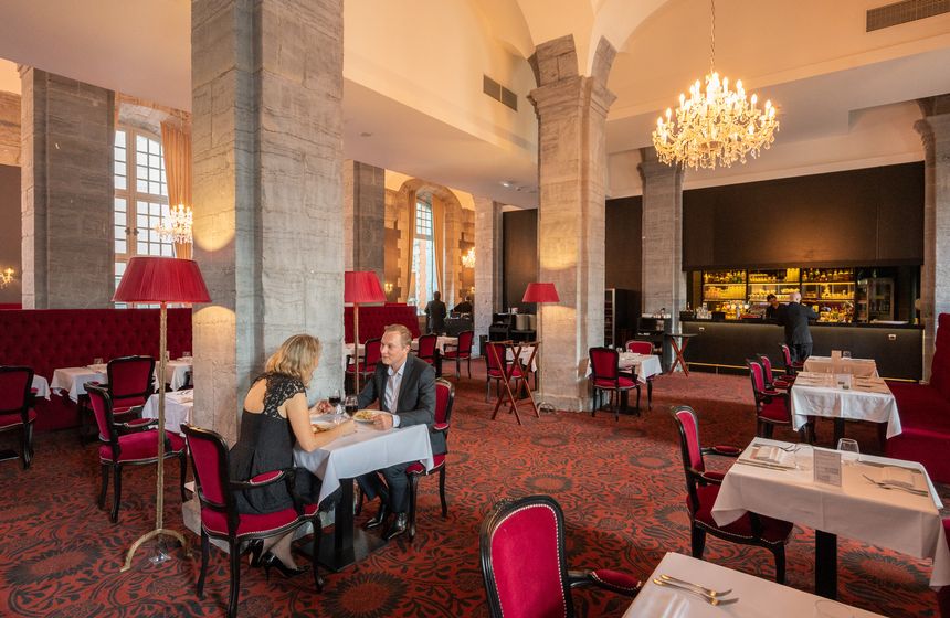 Palatial elegance and romance at the Royal Hainaut's 'La Galerie' brasserie