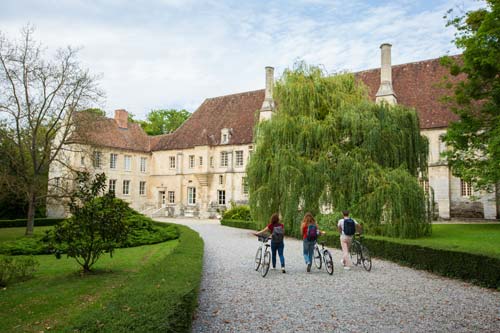 London to Paris cycle - The Royal Abbey of Moncel - French Weekend Breaks