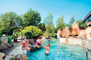 Aquamundo waterpark at Center Parcs - visit France