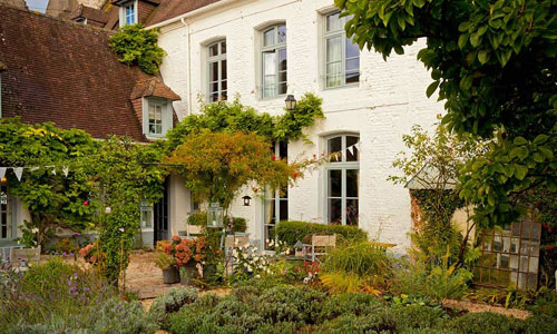 View of the garden - Maison 76 B&B - visit France