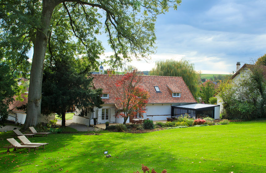 Lovely gardens surround your B&B near Montreuil-sur-Mer