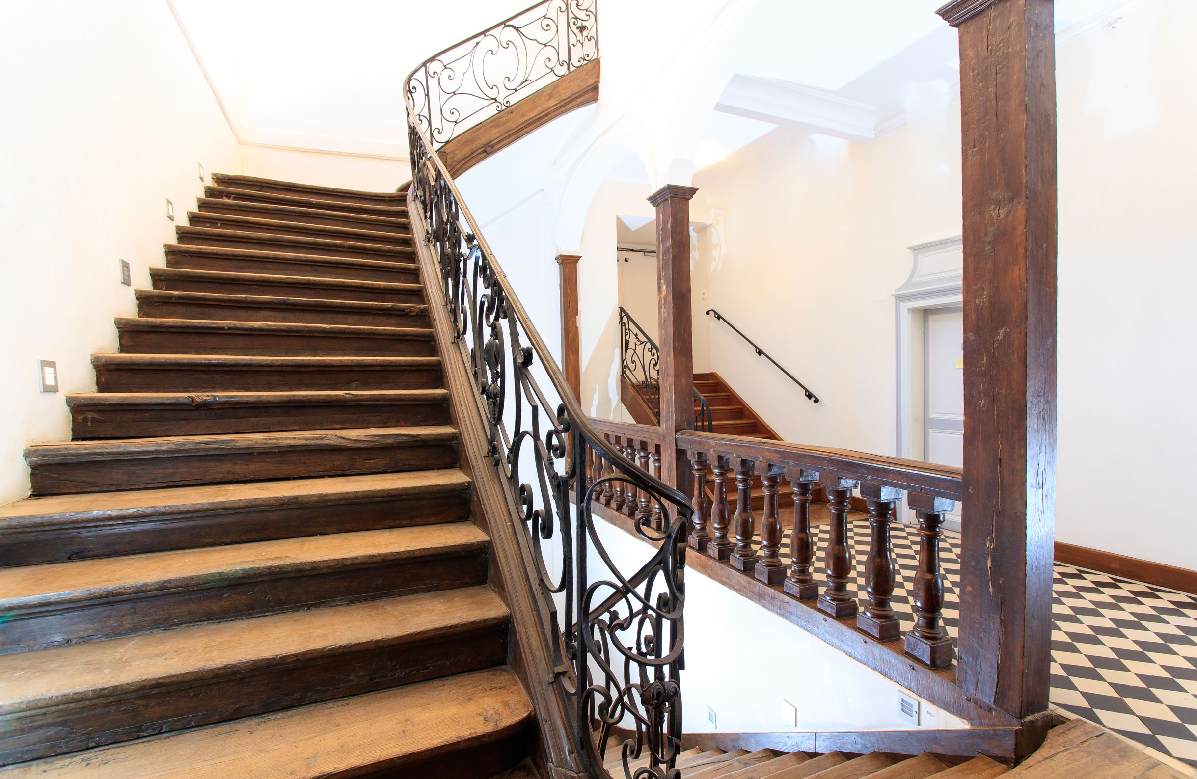 You’ll access your suite via Abbaye-de-Valloires’ grand 18th century staircase