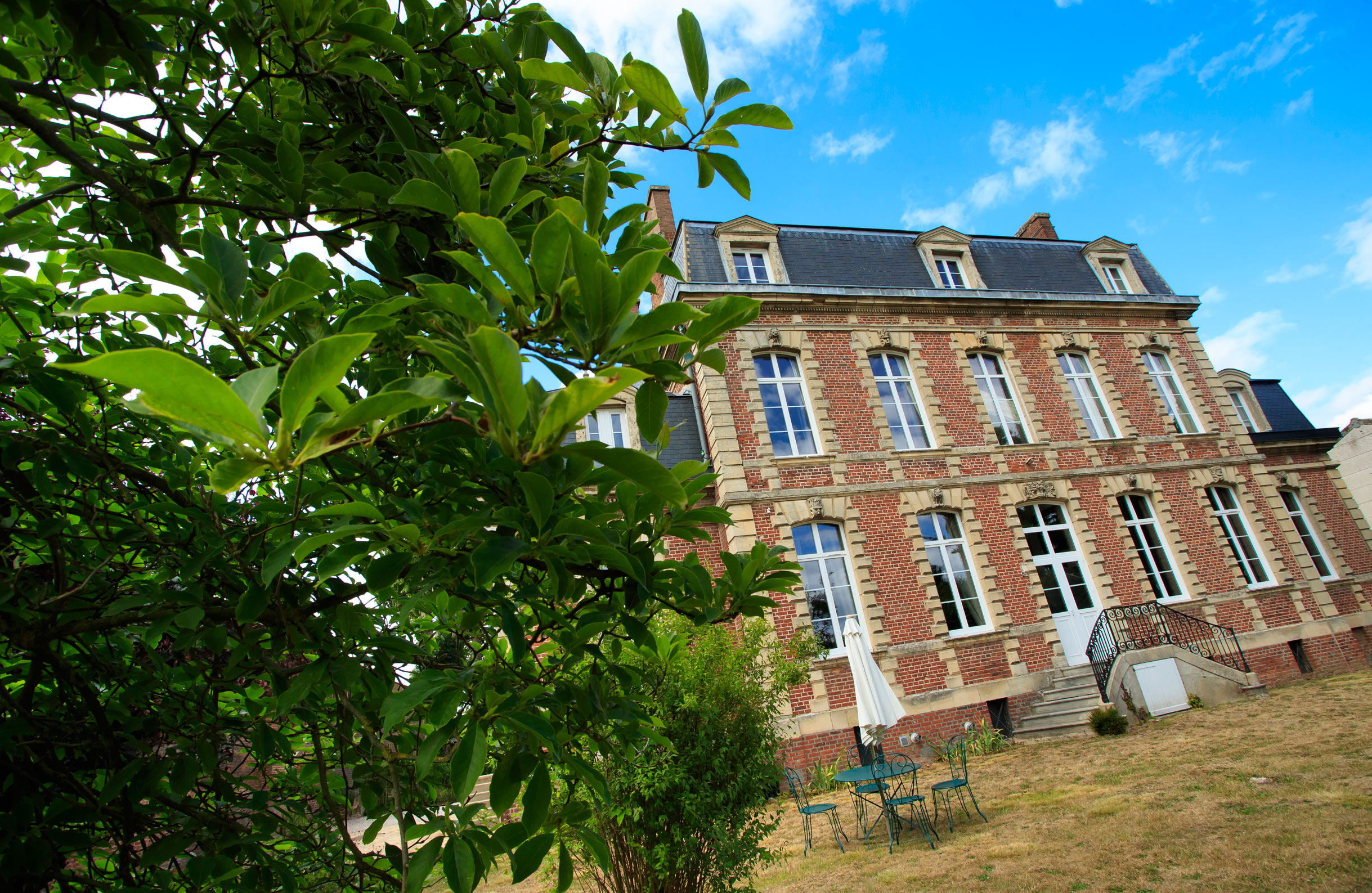 Villa Varentia B&B in Villers Bretonneux, as seen from its beautiful gardens