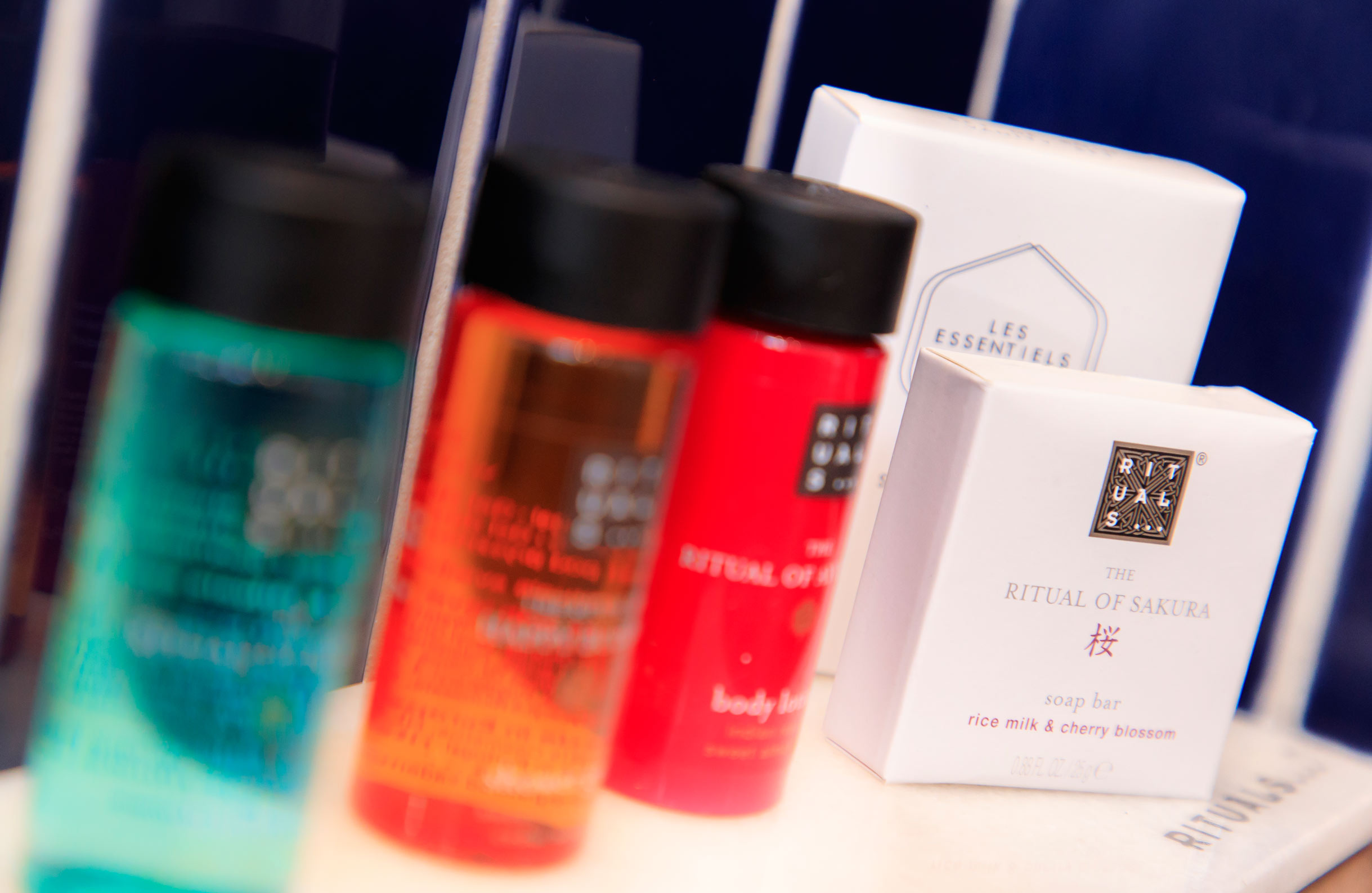 Luxury-branded complimentary toiletries add a layer of indulgence to your weekend break at Villa Varentia boutique B&B near Amiens