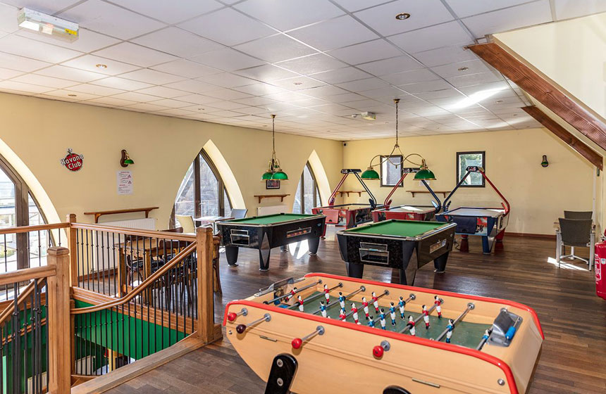 La Croix du Vieux Pont Homair campsite - Games room - Berny Rivière