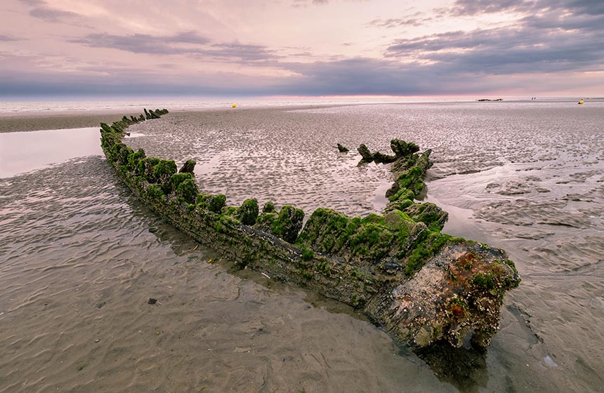 You might even spot WW2 shipwrecks dotted along this historic coast