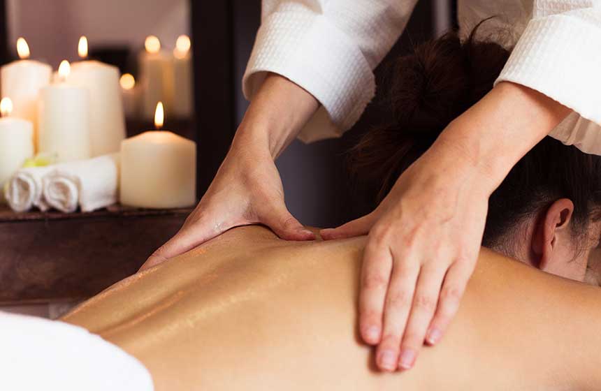 Complimentary massage included in your champagne break at La Porte d'Arcy in Fère en Tardenois, Northern France