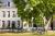 Garden view of La Chartreuse du Val St-Esprit hotel, Gosnay, Northern France