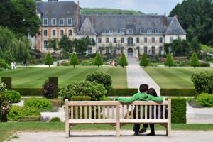 The Jardins de Valloires Jardins de Valloires Rose of Picardy Somme bay