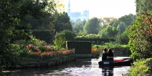 Get back to nature in the city by visiting Amiens’ unique “Hortillonnages” (floating gardens)!