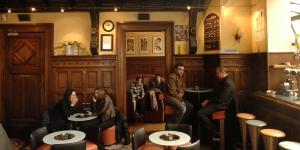 A bar in Amiens designed and fitted out in the style of Gustave Eiffel