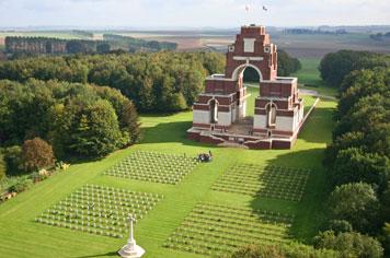 Thiepval Memorial to the Missing Commemorations - French weekend breaks