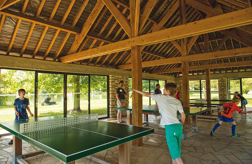 La Croix du Vieux Pont Homair campsite - Table tennis - Berny Rivière