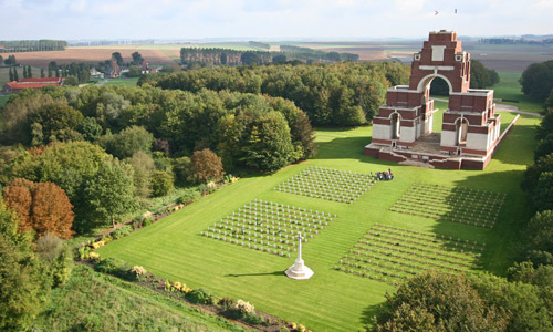 Thiepval Memorial - Fench Weekend breaks