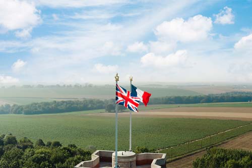 Thiepval Memorial - French weekend breaks